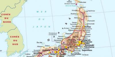 Japan karta gradova